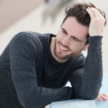 Attractive Man Smiling