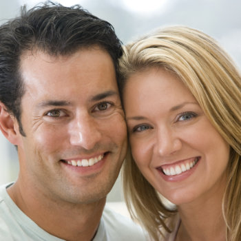 Couples Indoors Smiling