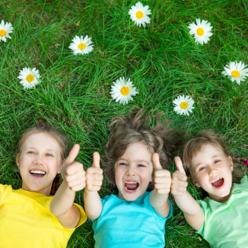 Group Of Happy Children