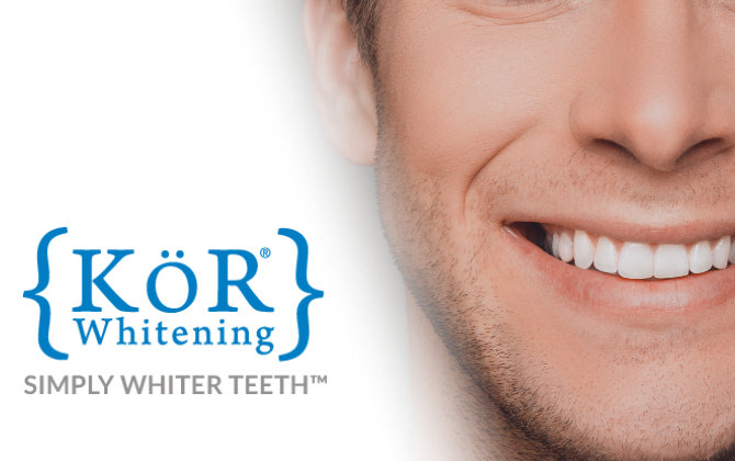 KoR professional teeth whitening