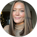 Happy dental patient smiling