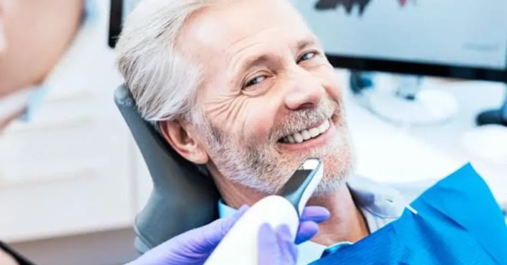 Dentist specializing in dental implants